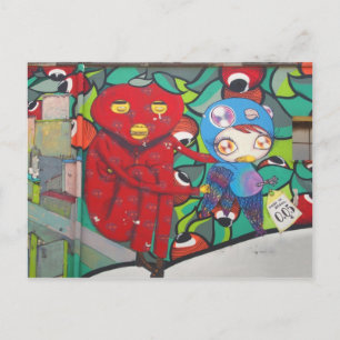 Street ART Postkarte