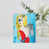 Street ART Postkarte (Stehend Vorderseite)