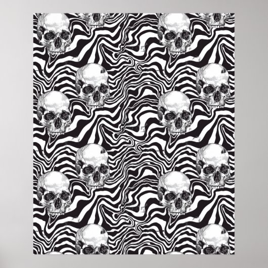 Street Art Skull Poster Design A11 (Vorne)