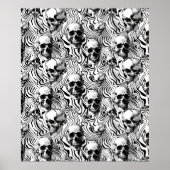 Street Art Skull Poster Design A25 (Vorne)