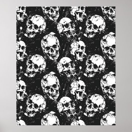 Street Art Skull Poster Design A26 (Vorne)