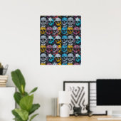 Street Art Skull Poster Design A29 (Heimbüro)