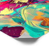 Street Art Skull Poster Design A37 (Ecke)