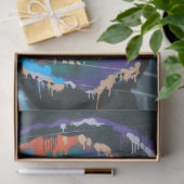 Street Art Skull Urban Decoupage Tissue Paper Seidenpapier (Geschenk)