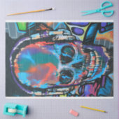 Street Art Skull Urban Decoupage Tissue Paper Seidenpapier (Basteln)