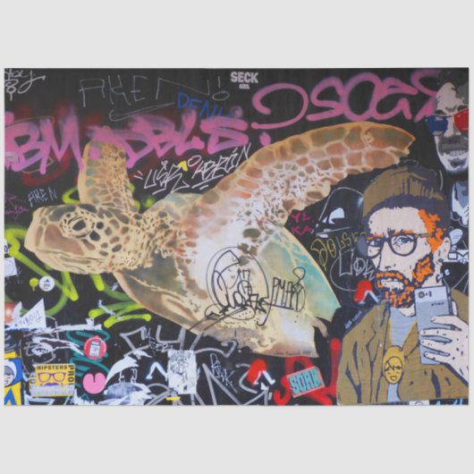 Street Art Urban 11 Dekoupage Tissue Paper Seidenpapier (Vorderseite)