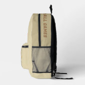 Street Basketball | Bedruckter Rucksack (Rechts)