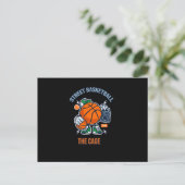 Street Basketball Postkarte (Stehend Vorderseite)