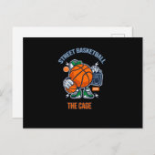 Street Basketball Postkarte (Vorne/Hinten)