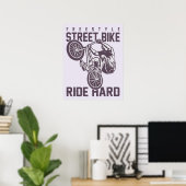 Street Bike Poster (Heimbüro)