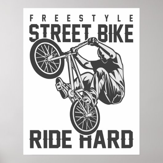 Street Bike Poster (Vorne)