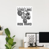 Street Bike Poster (Heimbüro)