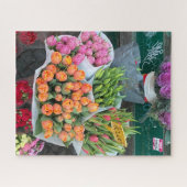 Street Blume Vendor, Rom Italien Puzzle (Horizontal)