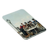 Street Breakfast graviert von G.Hunt, 1825 (engrav Magnet (Rechte Seite)