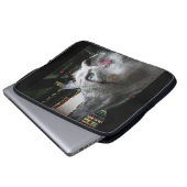 Street Cat Laptopschutzhülle (Vorne Knopf)