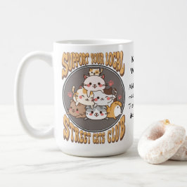 Street cats club custom coffee Tasse