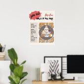 Street cats club custom poster (Heimbüro)