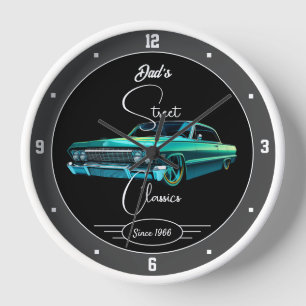 Street Classics Chevy Sixties Auto jeden Namen Bla Uhr