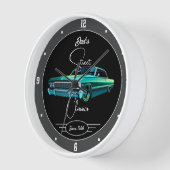 Street Classics Chevy Sixties Auto jeden Namen Bla Uhr (Winkel)