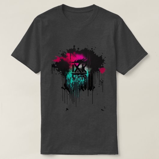 Street Culture Grunge Style T - Shirt (Design vorne)