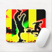 Street Dance Hip Hop Mousepad (Mit Mouse)