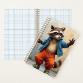 Street Dancer, Raccoon, Autorin Natasha Us Notizblock (Innen)