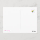 Street Dialogue: A Moment of Raw Intensity Postkarte (Rückseite)