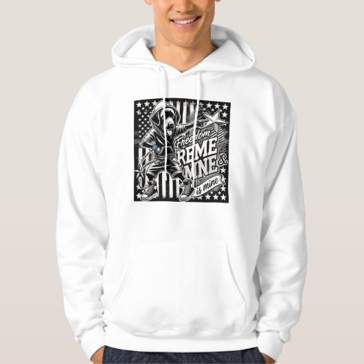 Street dog1 hoodie (Vorderseite)
