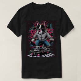 Street Dog fährt Skateboard T-Shirt