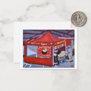 Street Fair Mitteilungskarte