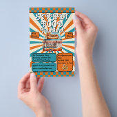 Street Food Festival - Förderung Flyer (Handgriff)