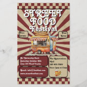 Street Food Festival - Förderung Flyer (Vorne)