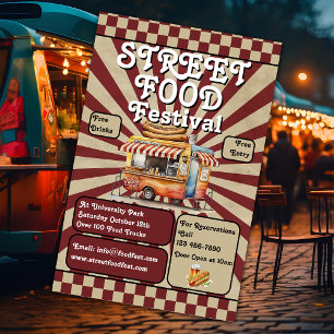 Street Food Festival - Förderung Flyer