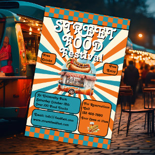 Street Food Festival - Förderung Flyer