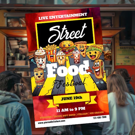 Street Food Festival | LKW Flyer