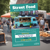 Street Food | Flyer für LKW
