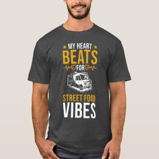 Street Food Liebhaber Foodruck Foddie Mädchen T-Shirt