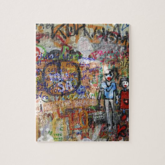 Street Graffiti Artwork Puzzle (Vertikal)