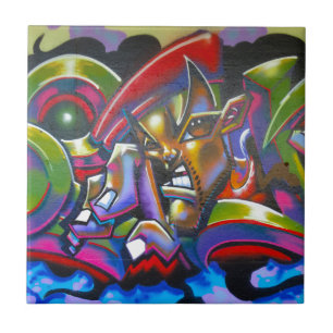 Street Graffiti Fliese