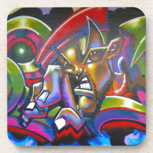 Street Graffiti Getränkeuntersetzer