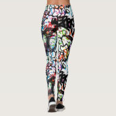 Street Graffiti Leggings - Spaß (Rückseite)