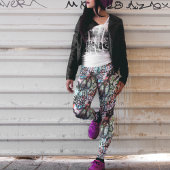 Street Graffiti Leggings - Spaß