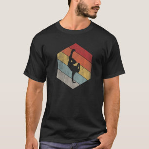 Street Hip Hop Breakdance geometrisch abgenutzt Vi T-Shirt