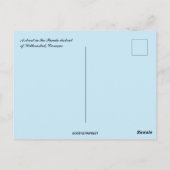 Street in Punda District Willemstad Curacao Postkarte (Rückseite)