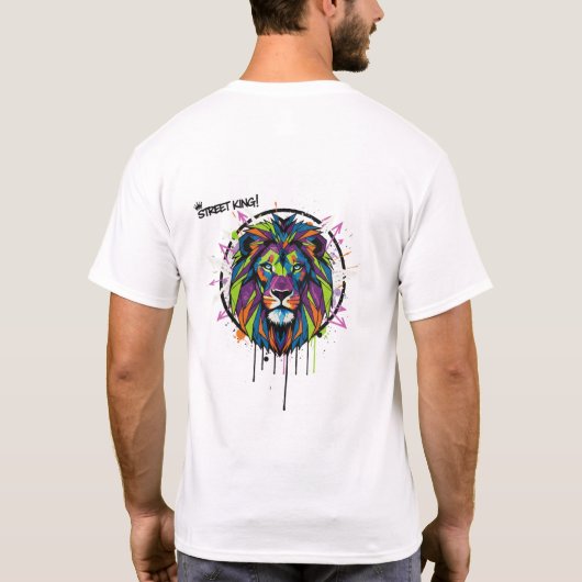 Street King Lion Tee** T-Shirt (Rückseite)