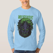 Street King "Wolves Night" Langärmeliger T - Shirt