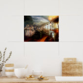 Street Lamp Hallucination Poster (Küche)