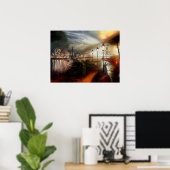 Street Lamp Hallucination Poster (Heimbüro)