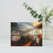 Street Lamp Hallucination Postkarte (Stehend Vorderseite)