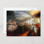 Street Lamp Hallucination Postkarte (Vorne/Hinten)